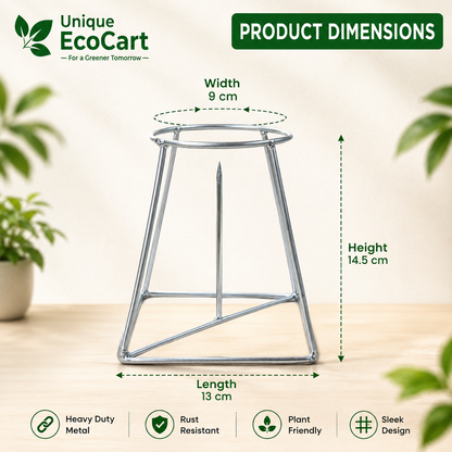 Banana Plant Support Stand – Heavy Duty Metal Stem Support